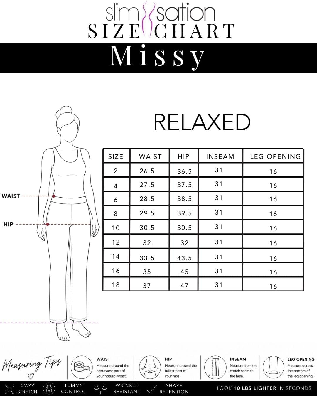 Women'S Relaxed Leg