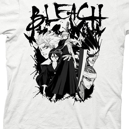 Mens Bleach Manga Anime T-Shirt - Bleach Ichigo Kurosaki Mens Fashion Shirt - Bleach Tee