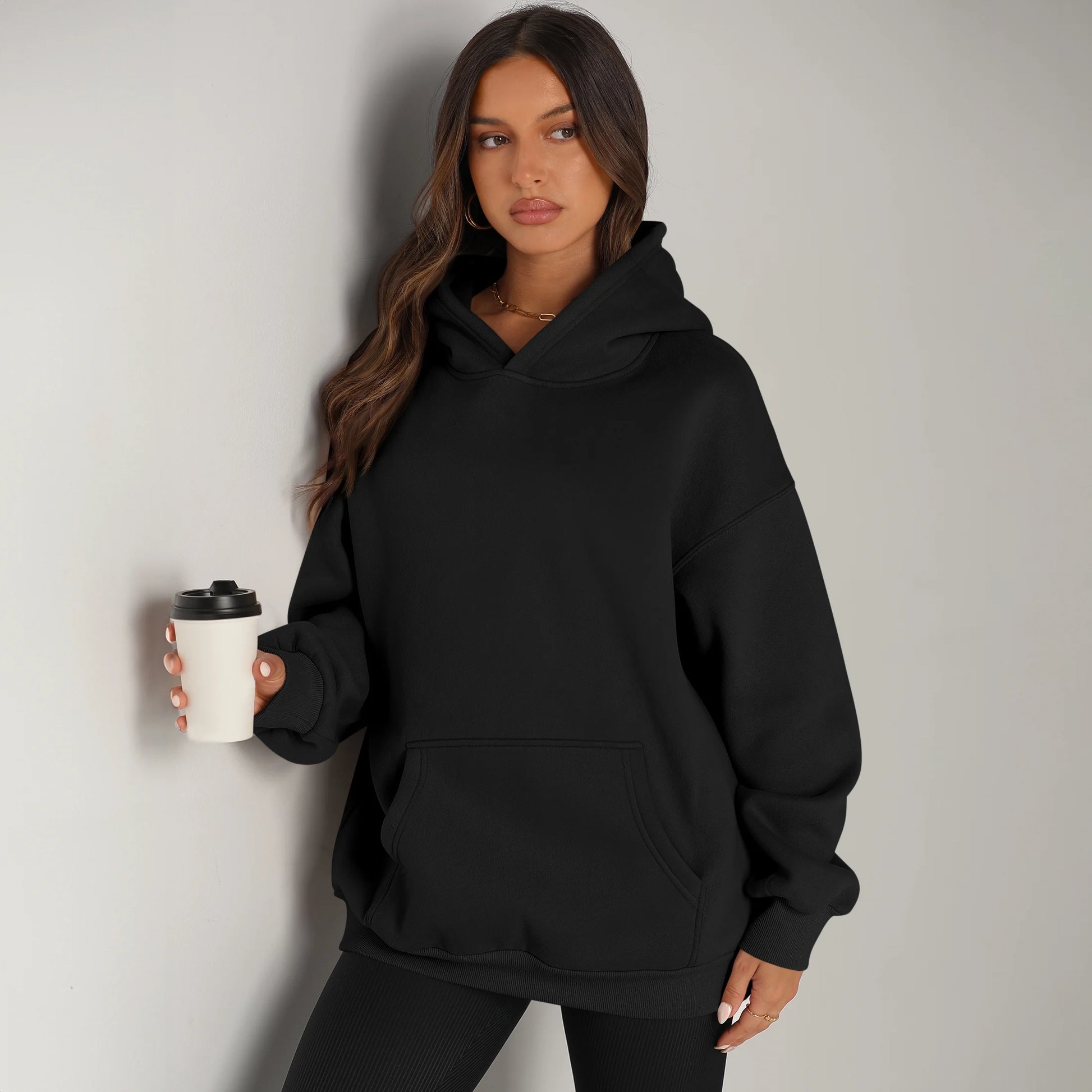 Womens Tops Sweatshirts Pullover Womens Plues Size Hoodies Clothes with Pocket