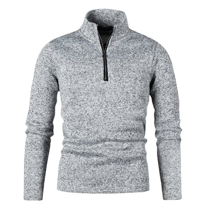 Big and Tall Mens Clothing S-4XL Long Sleeve T-Shirts for Men plus Size Zipper Stand Collar Sweatshirts Casual Solid Pullover Tshirts Shirts