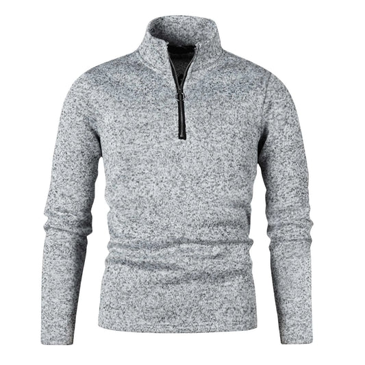 Big and Tall Mens Clothing S-4XL Long Sleeve T-Shirts for Men plus Size Zipper Stand Collar Sweatshirts Casual Solid Pullover Tshirts Shirts