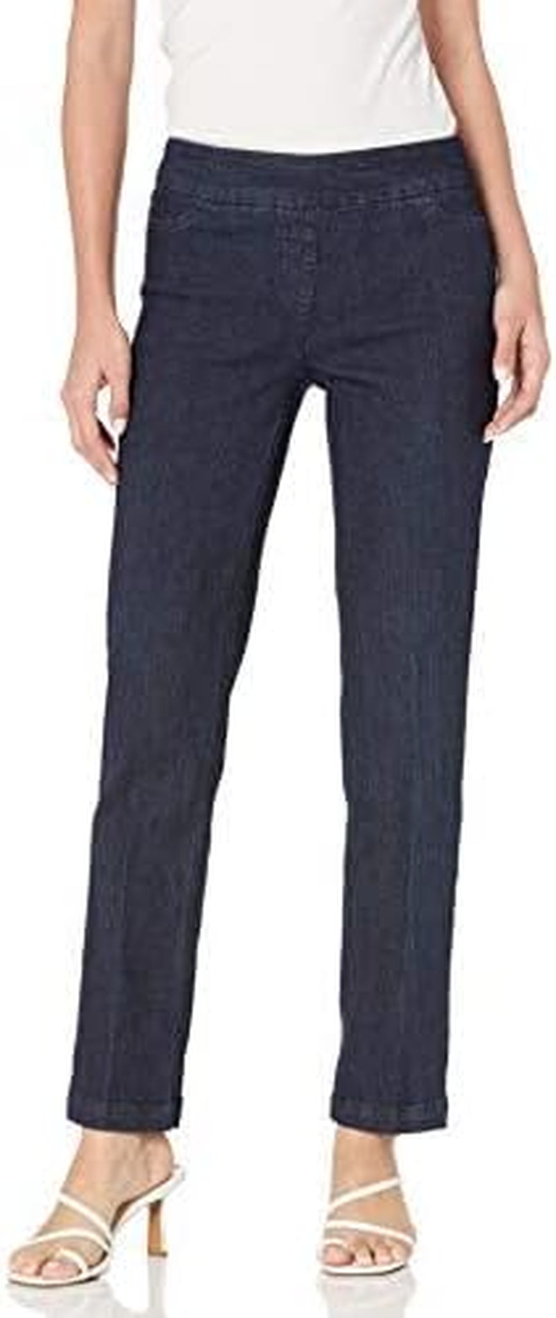 Women'S Pull-On Relaxed Leg Pants with Tummy Control | Slimsation | Wide-Leg Comfort, Slimming Fit | 4-Way Stretch, 31" Inseam, Wrinkle Resistant