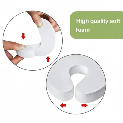 6/12Pcs Baby Safety Door Stopper Furniture Protector Anti-Pinch Hand Child Lock Finger Pinch Guard Proof Door Slam Stopper