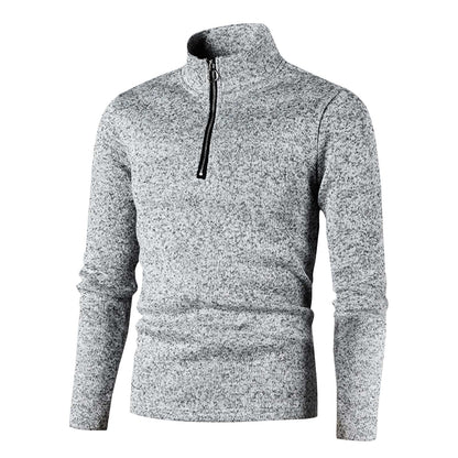 Big and Tall Mens Clothing S-4XL Long Sleeve T-Shirts for Men plus Size Zipper Stand Collar Sweatshirts Casual Solid Pullover Tshirts Shirts